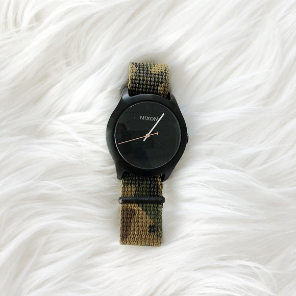 Nixon Accessories - Nixon Camo Nylon Watch